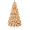 Artificial Xmas Tree with Branch Tips and Warm White LED Lights-5FT
